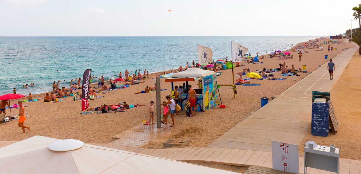 platja pescadors pineda de mar